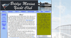 Desktop Screenshot of bridgemarinayachtclub.com